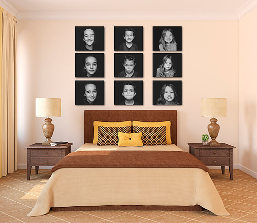 Bedroom interior.